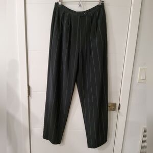 Julie Francis Silhouettes Pinstripe Pants Size 10